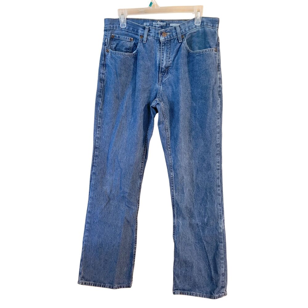 Urban Pipeline 32x34 Relaxed Bootcut Fit Jeans Blue Denim Vintage